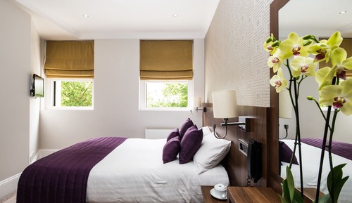 Habitación doble, vistas al jardín