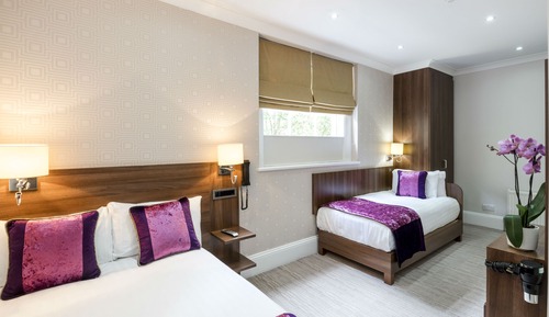 Triple room (1 double bed + 1 single)