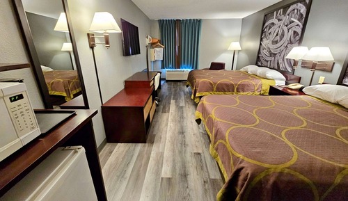 Habitación, 2 camas de matrimonio, no fumadores
