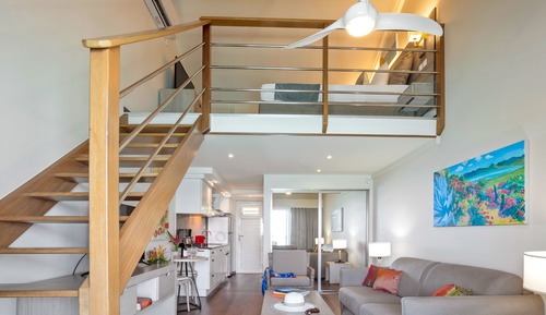 Loft, frente al mar