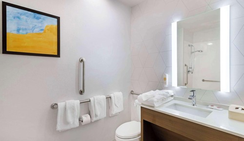 Suite, 1 cama de matrimonio grande, accesible para personas con discapacidad, no fumadores