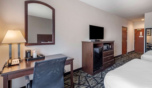 Habitación estándar, 2 camas de matrimonio, no fumadores, frigorífico y microondas