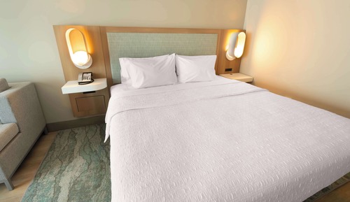 Habitación, 1 cama de matrimonio grande con sofá cama (Hearing)
