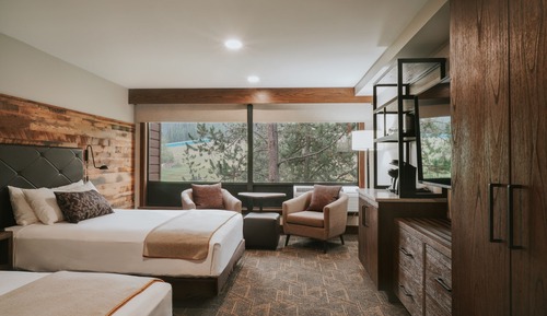 Habitación estándar, 2 camas de matrimonio, varias vistas