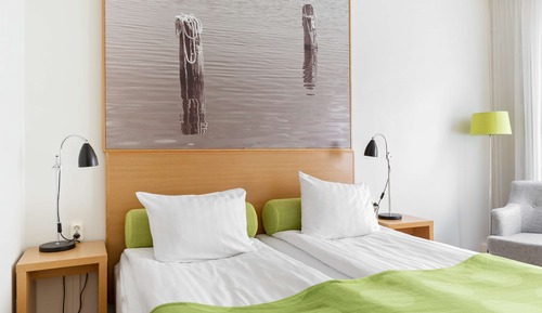 Habitación Deluxe, 2 camas individuales, balcón, vistas al mar