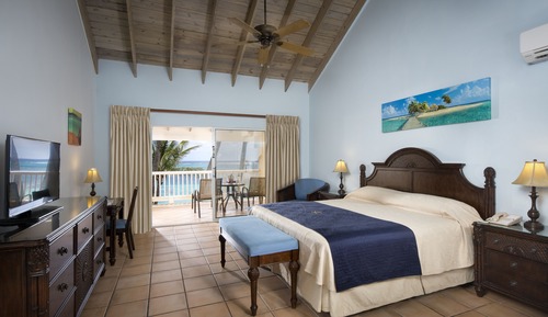 Habitación superior, frente a la playa