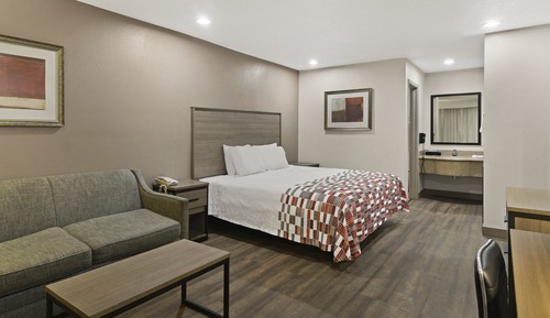 Habitación Deluxe, 1 cama de matrimonio grande, accesible para personas con discapacidad
