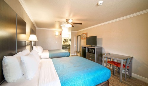 Habitación estándar, 2 camas de matrimonio, no fumadores