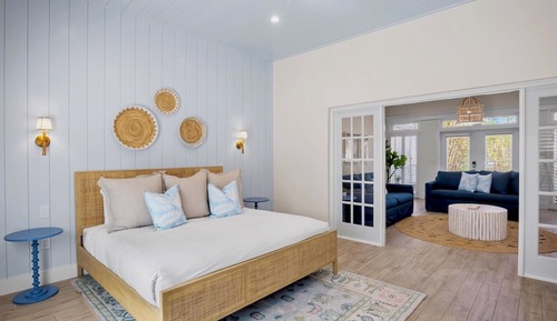 Suite de luna de miel, 1 cama de matrimonio grande con sofá cama