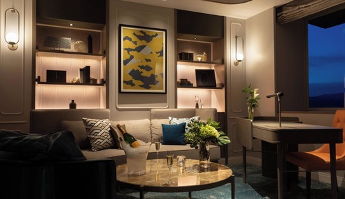 Suite junior, 2 camas dobles, no fumadores (View)