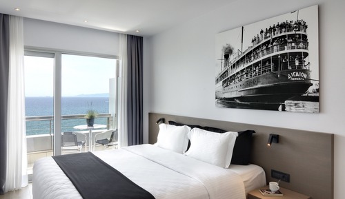 Habitación doble, 1 cama doble, vistas al mar (Panoramic)