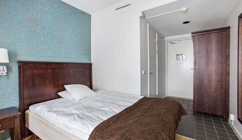 Habitación económica, 1 cama doble, no fumadores (with Single Sofabed)