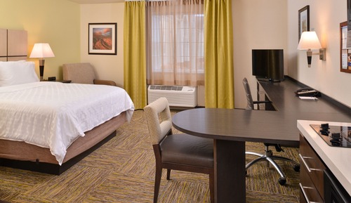 Suite estudio, 1 cama de matrimonio, cocina