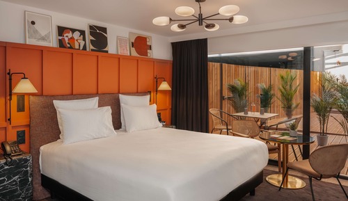 Habitación Deluxe, 1 cama de matrimonio grande, balcón