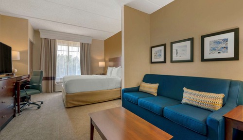 Suite, no fumadores (1 King, Accesible + 2 person sofabed)