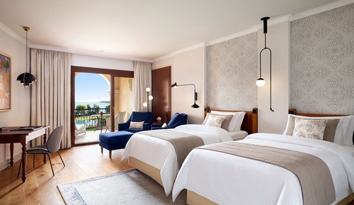 Habitación Grand, 2 camas individuales, balcón, vistas al mar (Balcony)