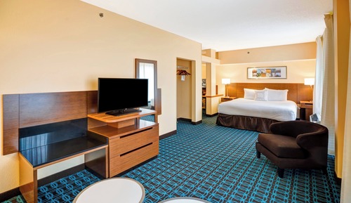 Suite presidencial, 1 cama de matrimonio grande con sofá cama