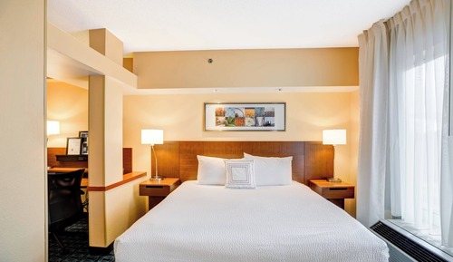 Habitación, 1 cama de matrimonio grande con sofá cama