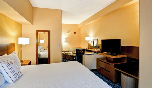 Suite, 1 cama de matrimonio grande con sofá cama (Hearing Accessible)