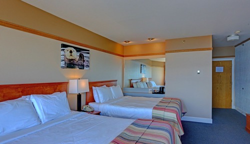 Habitación estándar, 2 camas de matrimonio, vistas a la bahía
