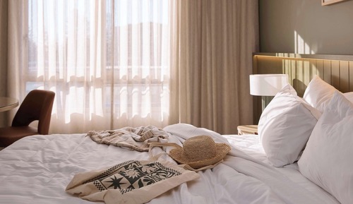 Habitación estándar, 1 cama de matrimonio grande, vistas a la ciudad