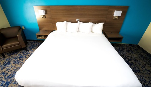 Habitación, 1 cama de matrimonio grande, accesible para personas con discapacidad, no fumadores
