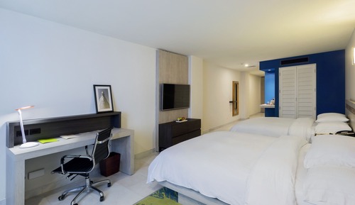 Suite estudio, 2 camas de matrimonio, no fumadores