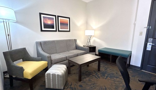Suite, 1 cama de matrimonio grande, no fumadores (Walk-in Shower;with Sofabed)