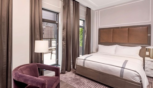 Estudio, 1 cama de matrimonio grande (Penthouse)