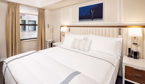 Estudio, 1 cama de matrimonio grande