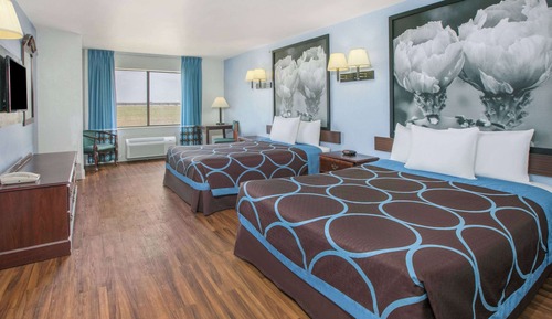 Habitación estándar, 2 camas de matrimonio, no fumadores