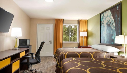 Habitación estándar, 2 camas de matrimonio, fumadores