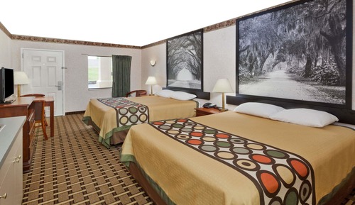 Habitación estándar, 2 camas de matrimonio, fumadores