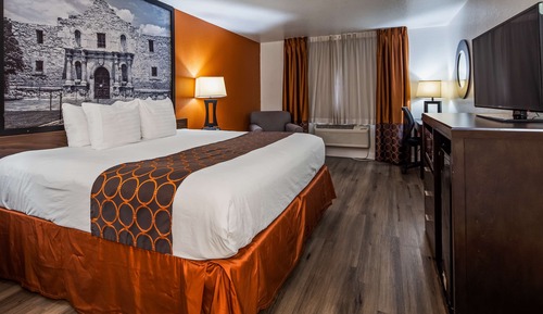 Habitación estándar, 1 cama de matrimonio grande, no fumadores, frigorífico y microondas