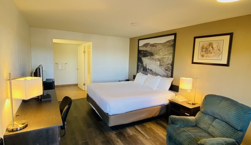 Habitación, 1 cama de matrimonio, accesible para personas con discapacidad, frigorífico y microondas