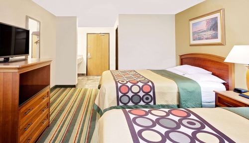 Habitación, 2 camas de matrimonio, no fumadores