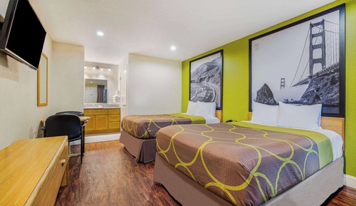 Habitación estándar, 2 camas de matrimonio