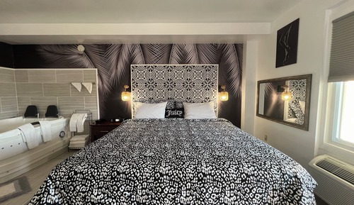 Habitación de diseño, 1 cama de matrimonio, no fumadores, bañera de hidromasaje