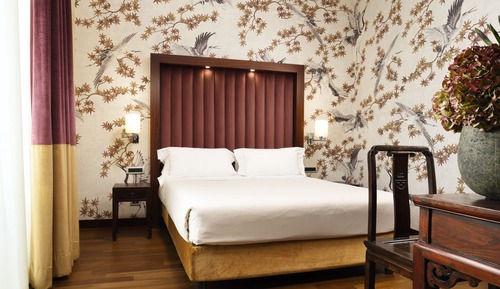 Suite junior, baño privado, en una planta alta