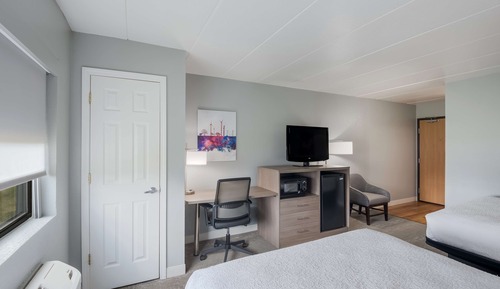Habitación estándar, 2 camas de matrimonio, no fumadores, frigorífico y microondas