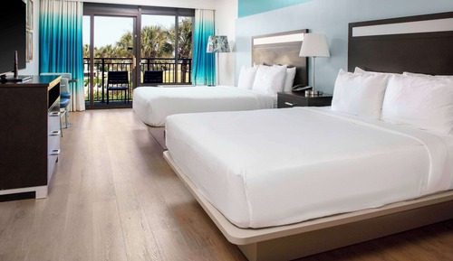 Suite junior, 2 camas de matrimonio