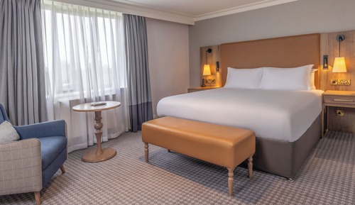 Suite estudio Premium, 1 cama de matrimonio grande con sofá cama