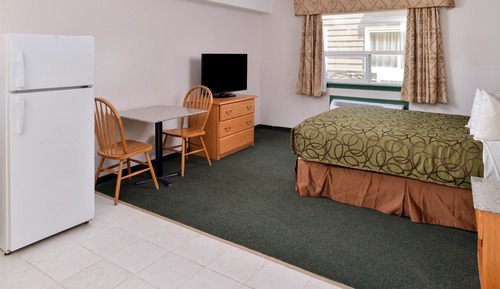 Habitación, 2 camas de matrimonio, no fumadores, cocina básica
