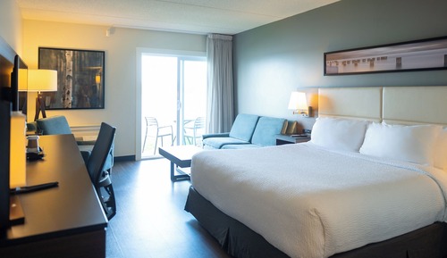 Habitación estándar, 1 cama de matrimonio grande con sofá cama