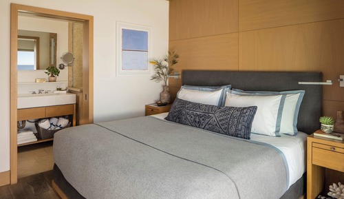 Suite junior, 1 cama de matrimonio grande, balcón, frente al mar (Fireplace)