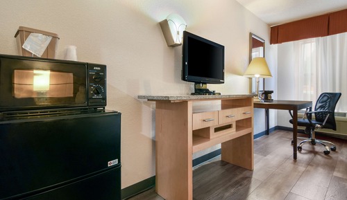 Habitación estándar, 1 cama de matrimonio grande, fumadores, frigorífico y microondas