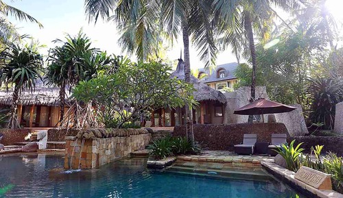 Villa Deluxe, 1 cama de matrimonio grande (Shared Pool)