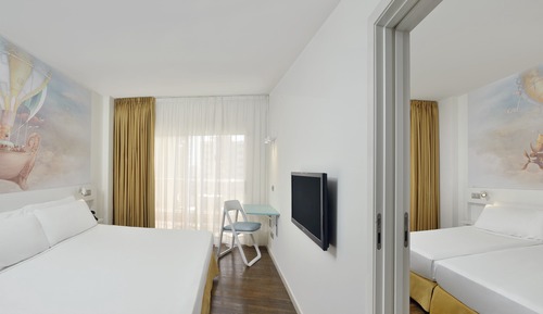 Habitación familiar, 2 habitaciones (4 adults)