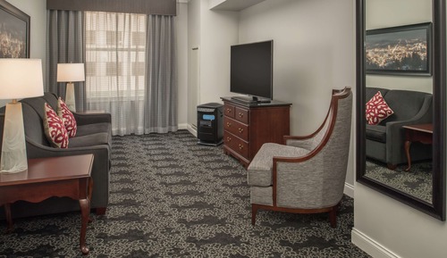 Suite presidencial, 1 cama de matrimonio grande (Roll-In Shower)