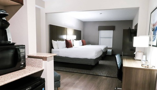 Habitación, 2 camas de matrimonio, no fumadores